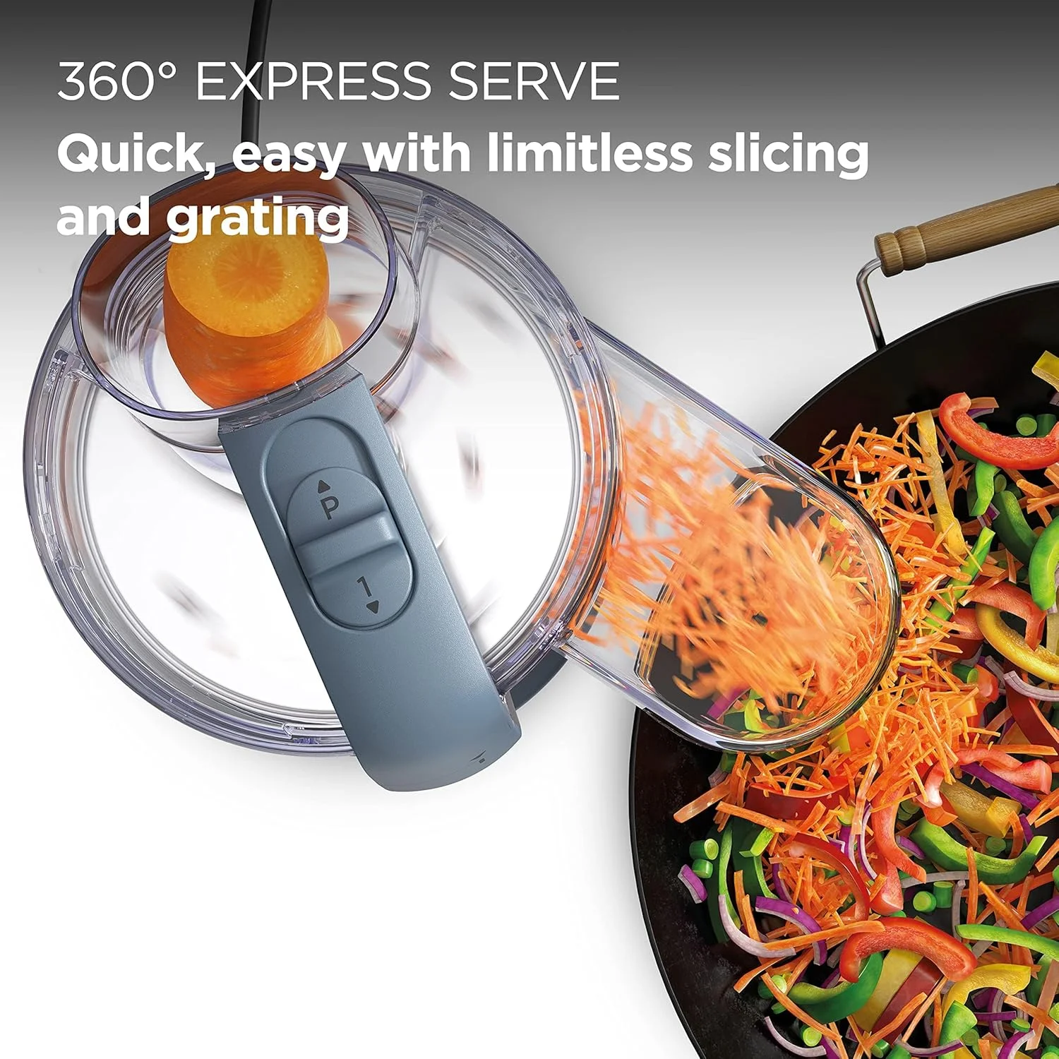 غذاساز و خردکن 2 در 1 کنوود 650 وات با سرویس اکسپرس 360 درجه برای برش و رنده کردن نامحدود، تطبیق پذیری قدرتمند، فوق العاده جمع و جور - آماده برای استفاده در کشوی آشپزخانه شما مدل FDP22.130GY خاکستری/شفاف غذاساز و خردکن 2 در 1 کنوود 650 وات با سرویس اکسپرس 360 درجه برای برش و رنده کردن نامحدود، تطبیق پذیری قدرتمند، فوق العاده جمع و جور - آماده برای استفاده در کشوی آشپزخانه شما مدل FDP22.130GY خاکستری/شفاف