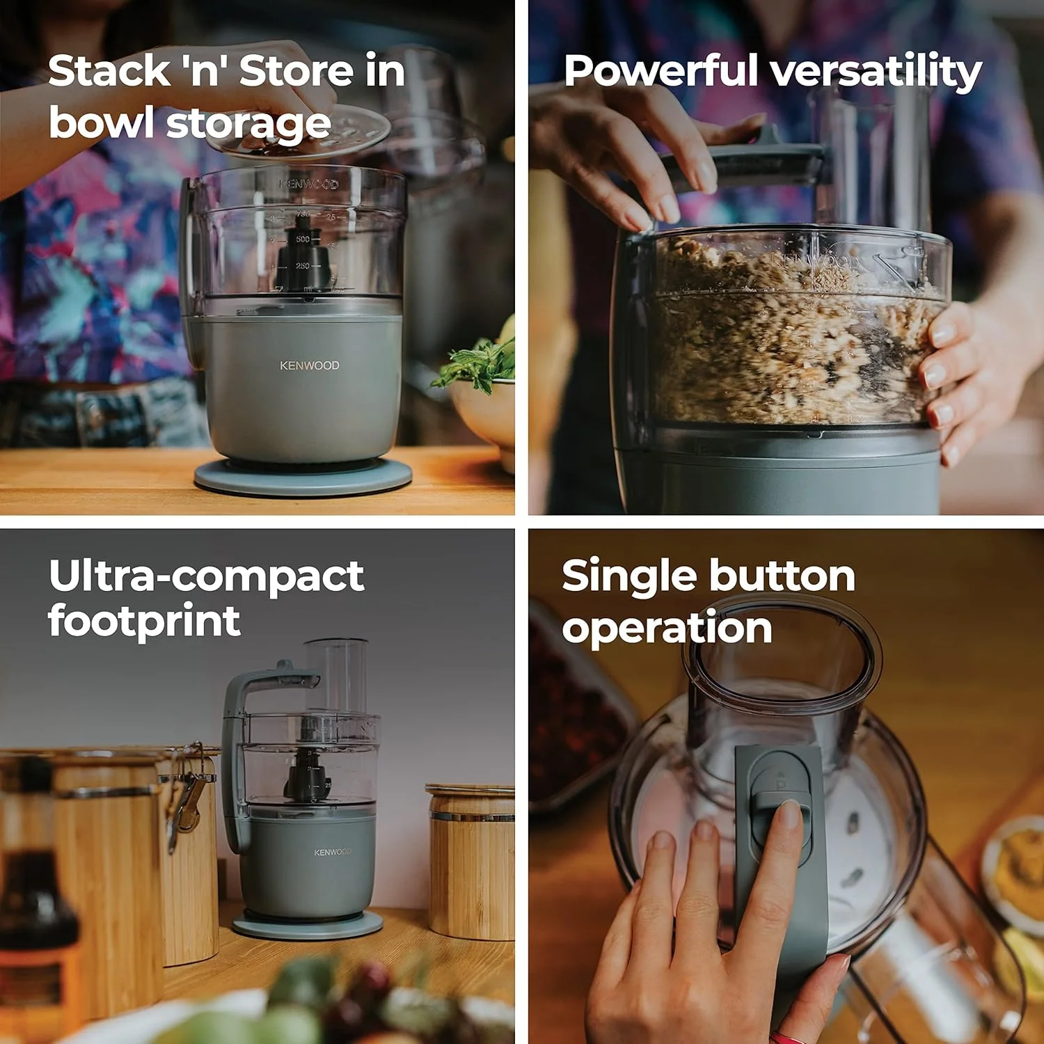 غذاساز و خردکن 2 در 1 کنوود 650 وات با سرویس اکسپرس 360 درجه برای برش و رنده کردن نامحدود، تطبیق پذیری قدرتمند، فوق العاده جمع و جور - آماده برای استفاده در کشوی آشپزخانه شما مدل FDP22.130GY خاکستری/شفاف غذاساز و خردکن 2 در 1 کنوود 650 وات با سرویس اکسپرس 360 درجه برای برش و رنده کردن نامحدود، تطبیق پذیری قدرتمند، فوق العاده جمع و جور - آماده برای استفاده در کشوی آشپزخانه شما مدل FDP22.130GY خاکستری/شفاف