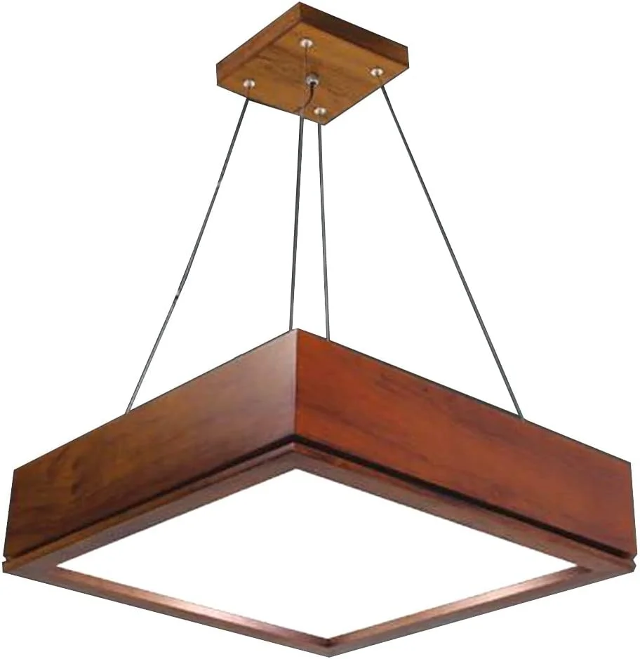 چراغ سقفی چوبی بلوطی آرتیکا، ظرافت مدرن با LED سفید گرم 40 وات، مناسب اتاق نشیمن، لابی هتل، رستوران، بار، چراغ آویز تزئینی شیک