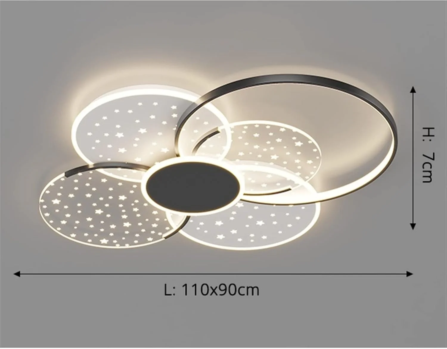 چراغ سقفی، مناسب اتاق خواب، آشپزخانه، چراغ روشنایی داخلی، چراغ آویز تزئینی خانگی (طلایی) چراغ سقفی، مناسب اتاق خواب، آشپزخانه، چراغ روشنایی داخلی، چراغ آویز تزئینی خانگی (طلایی)