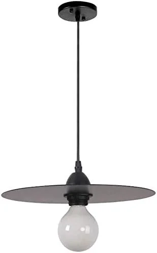 لوستر - آویز چراغ آهنی، چراغ های آویز تک سر ساده و شخصی، لوستر تزئینی به سبک صنعتی آمریکایی برای رستوران، بار و کافی شاپ