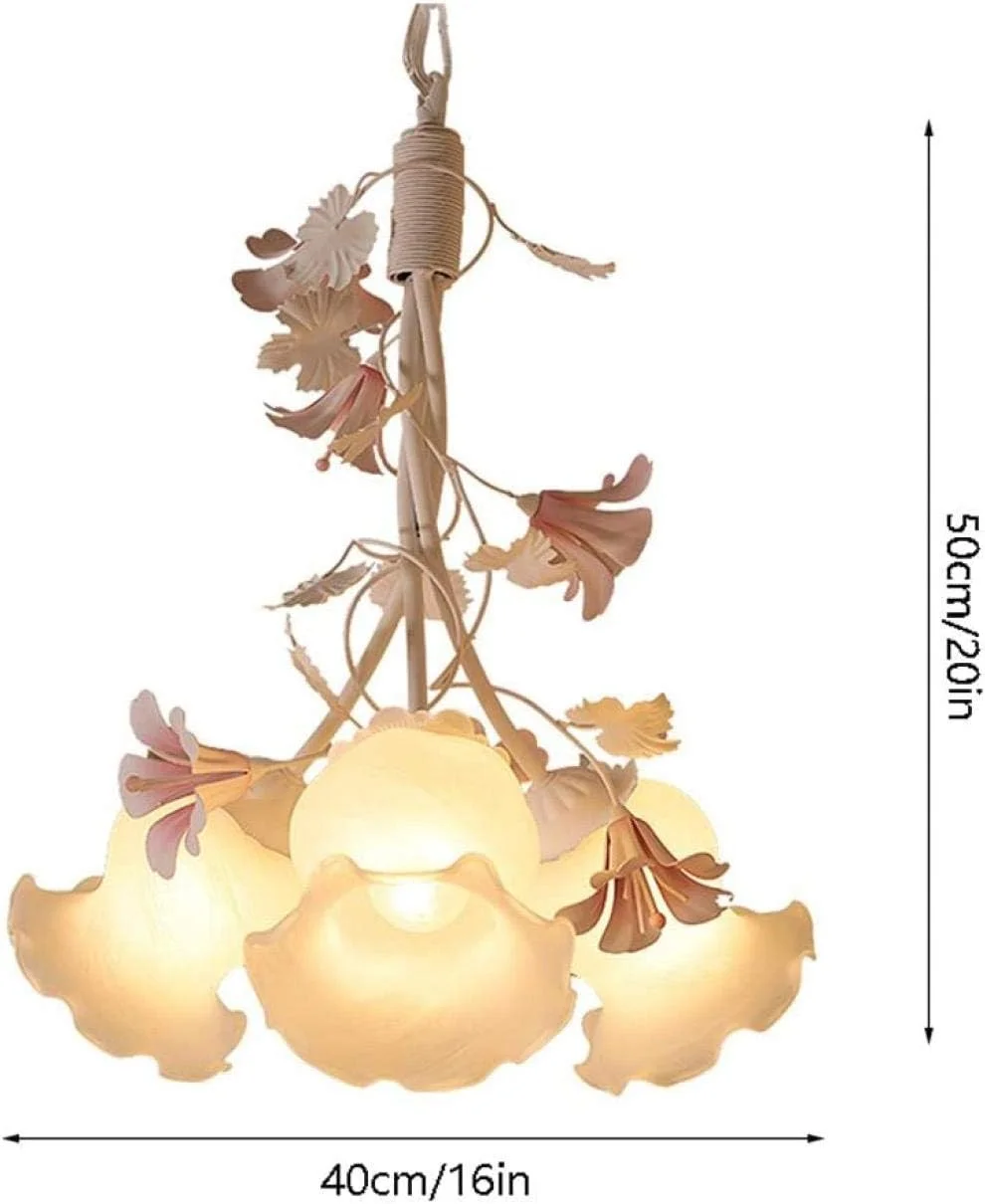 چراغ آویز لوستر، روشنایی خلاقانه، لوسترهای شیشه ای 3 سر، چراغ آویز سقفی فلزی تزئینی مناسب اتاق خواب، اتاق نشیمن، رستوران