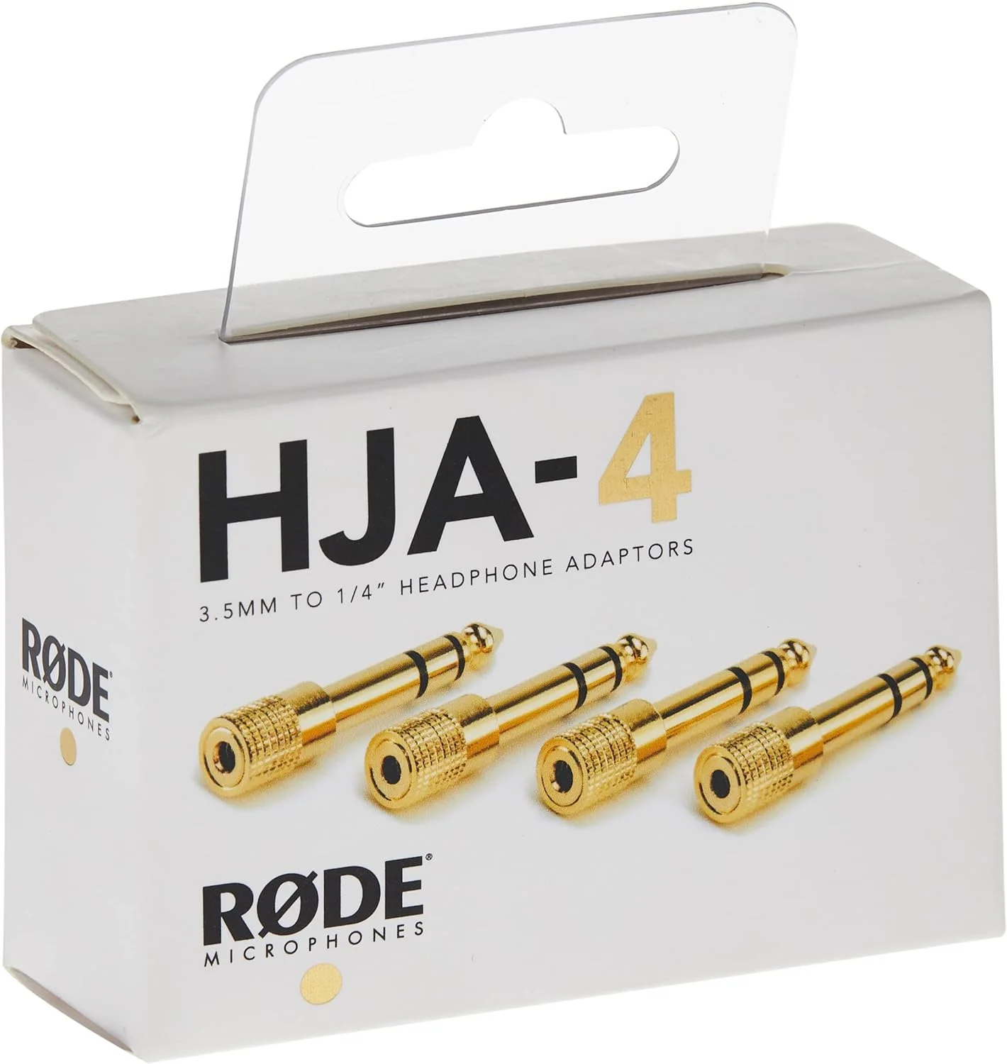 آداپتور Rode - تبدیل Hja4-3.5mm به 9.3mm TRS، بسته 4 عددی