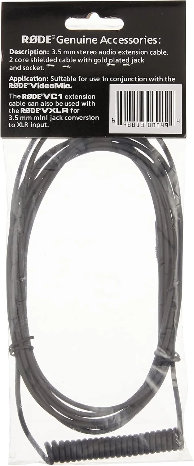 کابل افزایش طول استریو 3.5 میلی‌متری RØDE VC1، مناسب هدفون