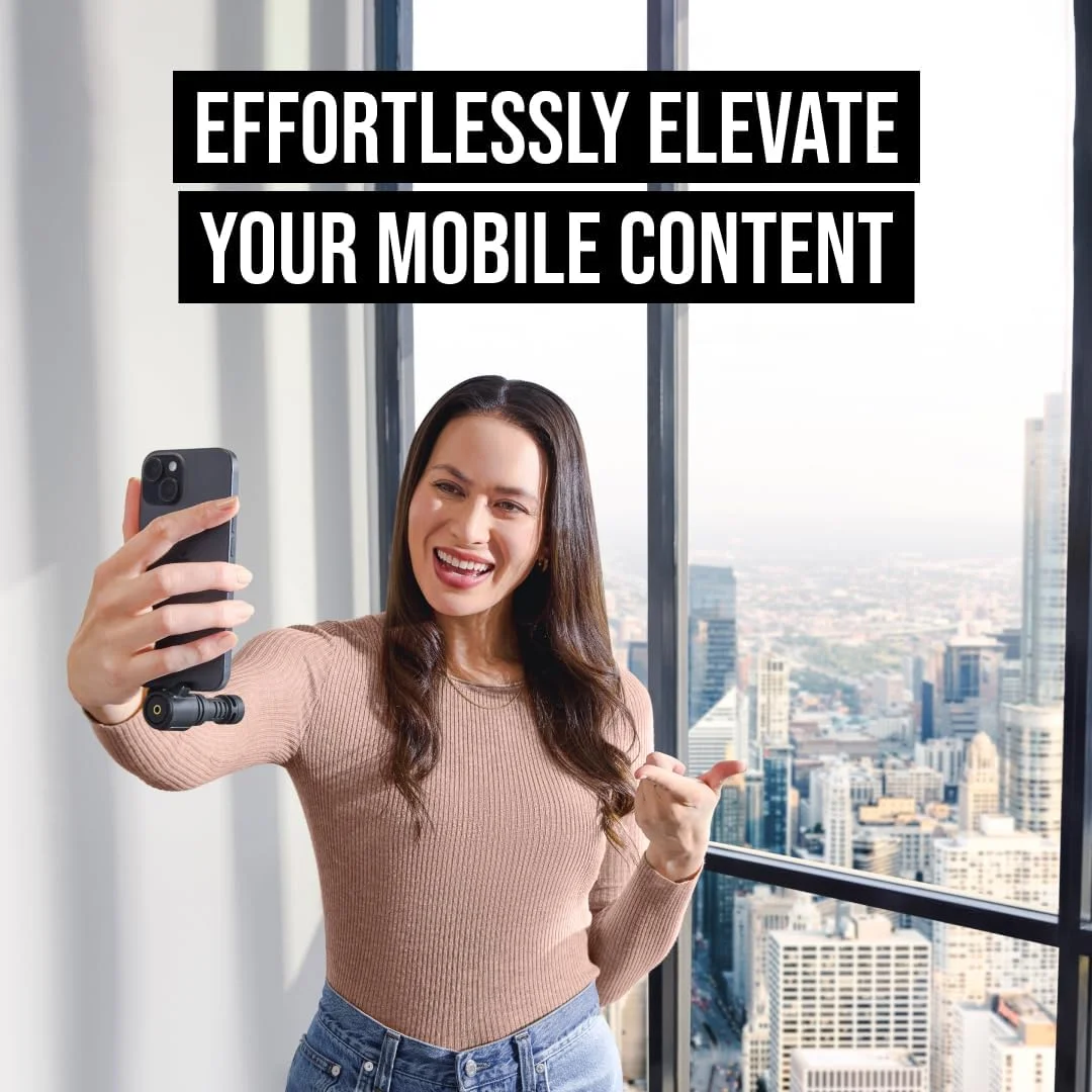 میکروفون جهت دار RØDE VideoMic Me-C+ برای دستگاه های موبایل USB-C (iOS و Android)، ایده آل برای تولید محتوای موبایل