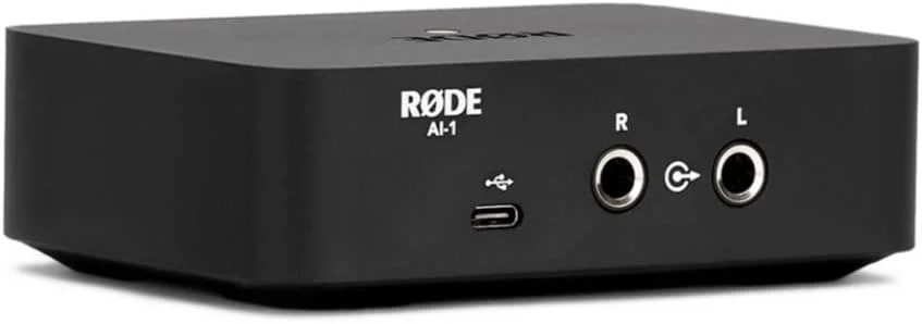 اینترفیس صوتی USB تک کاناله RØDE AI-1 با کیفیت استودیویی به همراه Neutrik™ Combi-jack برای تولید موسیقی، استریمینگ و پادکست