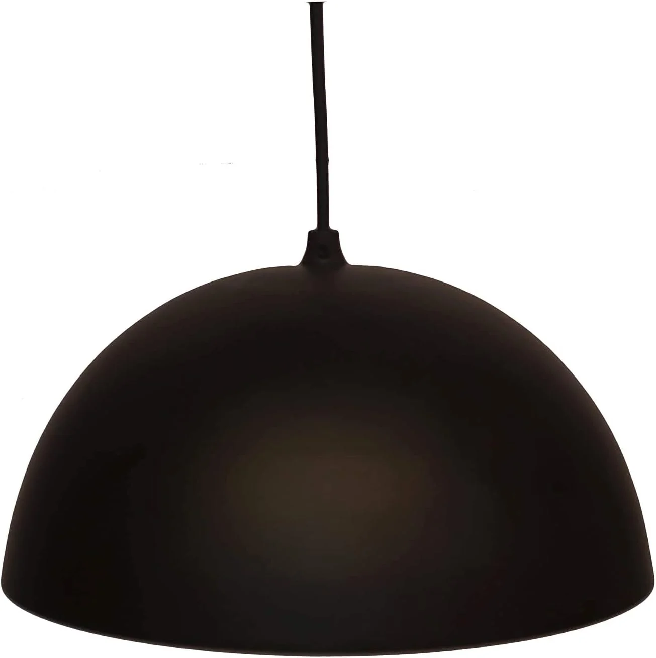 Homesake® آویز سقفی فلزی مشکی، لوستر دکوراتیو وینتیج برای دکوراسیون منزل، اتاق نشیمن، اتاق خواب، بسته 1 عددی - 10 اینچ