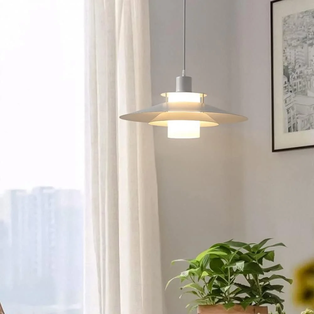 چراغ آویز جزیره آشپزخانه نوردیک، چراغ آویز شیشه ای سفید، چراغ های آویز مدرن برای بار سالن، اتاق ناهار خوری، رستوران، دکوراسیون منزل، لوستر، چراغ های سقفی