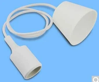 چراغ آویز سقفی تزئینی کوچک سفید رنگ لاتوس با سرپیچ E27، مناسب برای آشپزخانه، اتاق ناهارخوری، اتاق کودکان، اتاق نشیمن، لافت و دفتر، حداکثر طول 100 سانتی متر