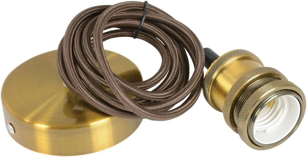 Lyyt | ست سیم آویز E27 | طلایی عتیقه