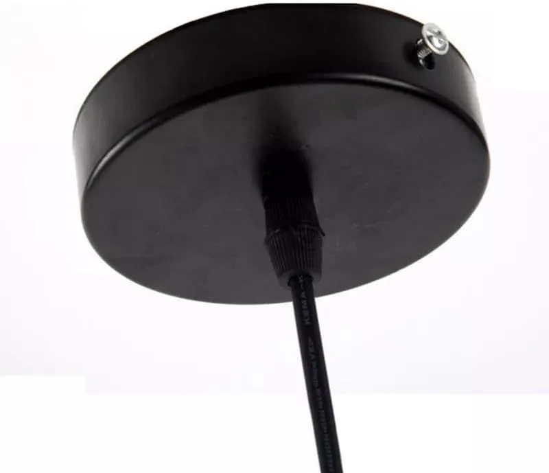 چراغ آویز شیشه ای مدرن، سازگار با لامپ ادیسونی، سایه کهربایی با سخت افزار طلایی