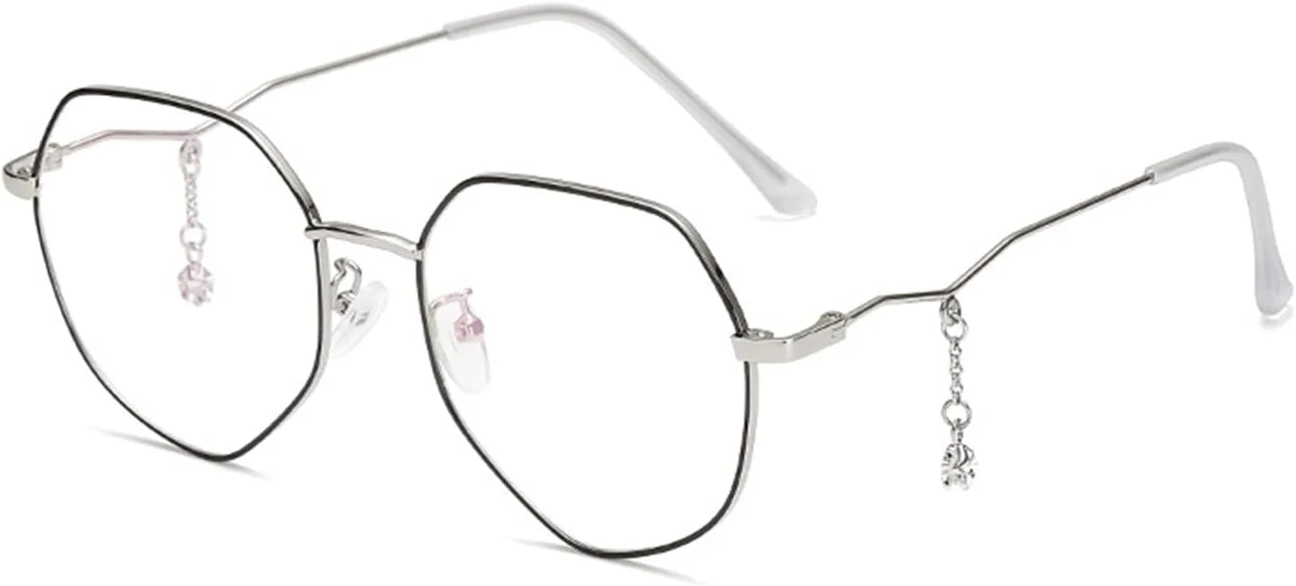 آویز عکس زنانه طرح قدیمی مهمانی عینک آفتابی تزئینی