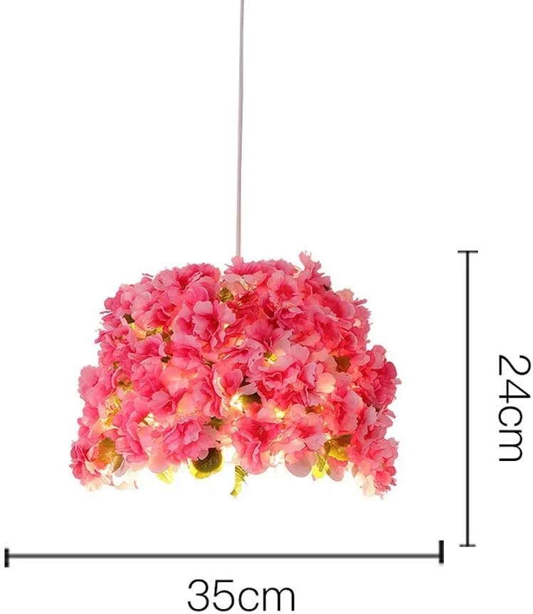 لوستر فلزی گل مصنوعی مدرن Siet، چراغ آویز سقفی نورپردازی نوردیک، چراغ های آویز E27 برای اتاق نشیمن میز ناهار خوری رستوران چراغ آویز تزئینی داخلی