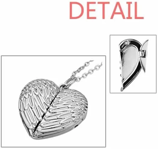 گردنبند آویز بال فرشته با طرح تزئینی به سبک تالاورا، هدیه ای شیک