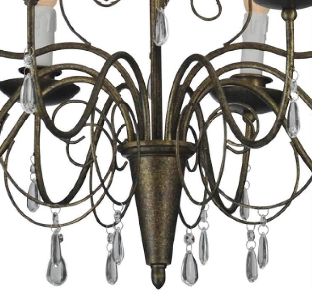 لوستر - لوستر شمعی، چراغ آویز/چراغ سقفی فرفورژه اروپایی، چراغ آویز تزئینی هتل کافه اتاق نشیمن yd لوستر ثريا