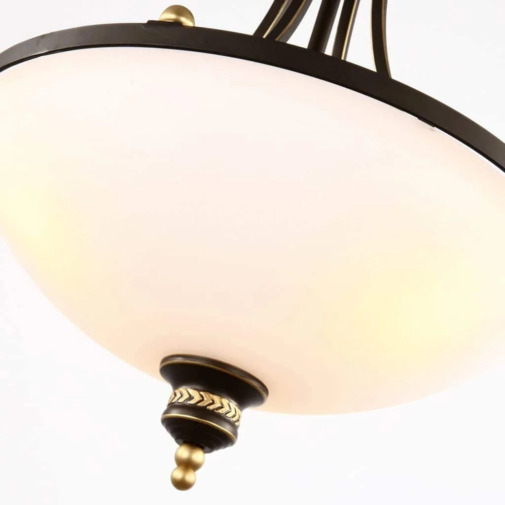 لوستر محبوب YUNZHI، لوستر آهنی رترو آمریکایی، چراغ سقفی LED مدرن مینیمالیستی، لوستر آویز تزئینی اتاق نشیمن اتاق مطالعه رستوران نوردیک