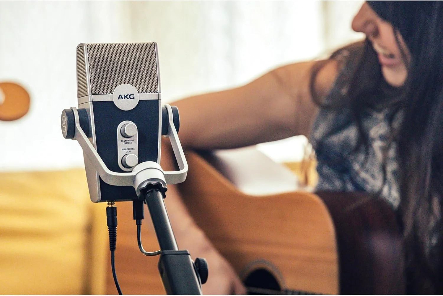 میکروفون چند حالته الترا اچ دی AKG C44-Usb Lyra (بسته 1 عددی) میکروفون چند حالته الترا اچ دی AKG C44-Usb Lyra (بسته 1 عددی)