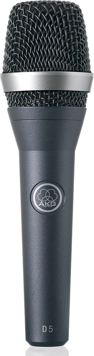 میکروفون دینامیک حرفه ای وکال AKG D5، صدایی شفاف و قدرتمند برای اجراهای زنده