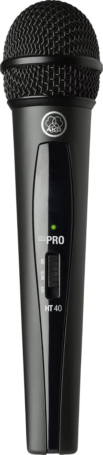مجموعه میکروفون بی سیم AKG Pro Audio WMS40MINI Vocal Set Band US25B، شامل گیرنده SR40 و فرستنده جیبی PT40 Mini مجموعه میکروفون بی سیم AKG Pro Audio WMS40MINI Vocal Set Band US25B، شامل گیرنده SR40 و فرستنده جیبی PT40 Mini