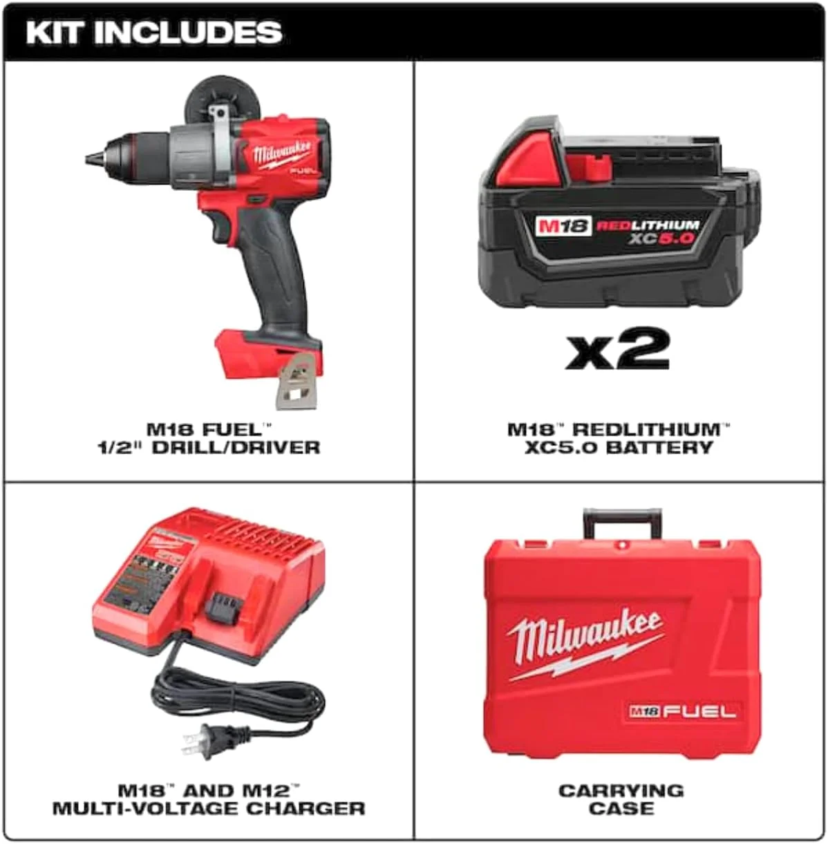 کیت دریل درایور میلواکی مدل 2803-22 کیت دریل درایور میلواکی مدل 2803-22