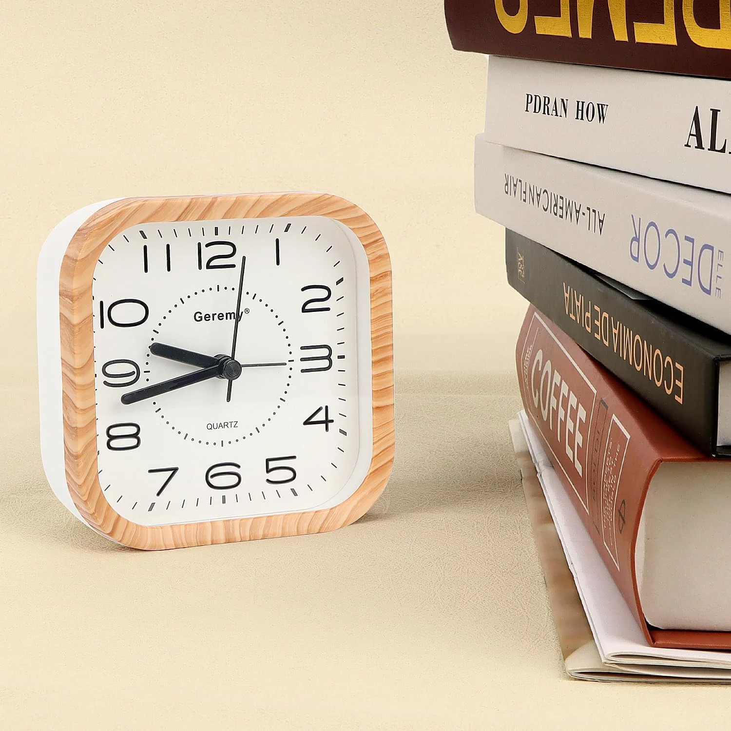 ساعت زنگ دار چوبی Azonee ? ساعت آنالوگ جمع و جور برای مسافرت، میز و حمام با زنگ بسیار بلند، ساعت های رومیزی قابل حمل، با باتری کار می کند، ساعت های زنگ دار آنالوگ کوچک برای استفاده در خانه/در حال حرکت ساعت زنگ دار چوبی Azonee ? ساعت آنالوگ جمع و جور برای مسافرت، میز و حمام با زنگ بسیار بلند، ساعت های رومیزی قابل حمل، با باتری کار می کند، ساعت های زنگ دار آنالوگ کوچک برای استفاده در خانه/در حال حرکت