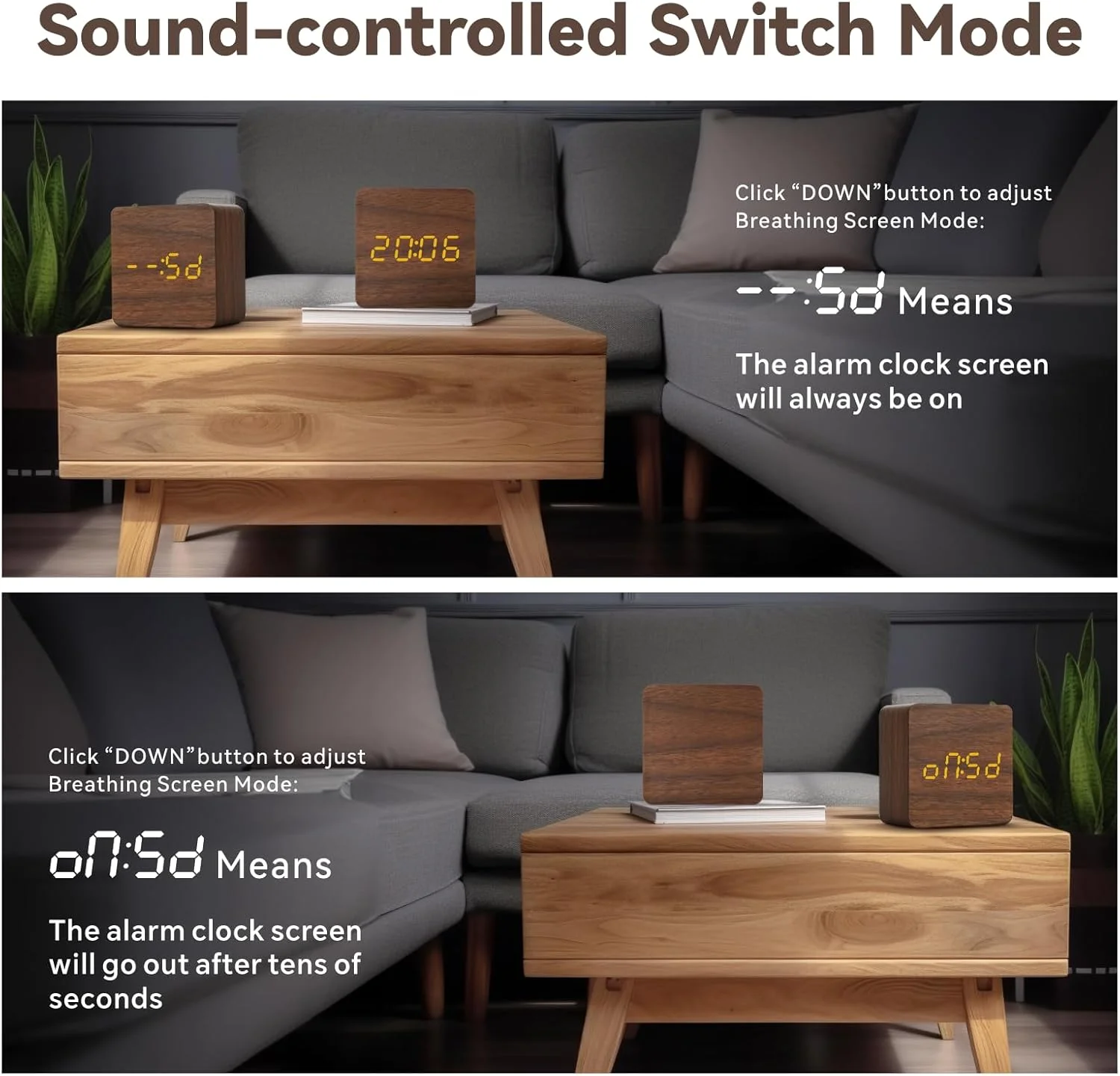 ساعت رومیزی دیجیتال LED Baytion، ساعت مربع کوچک با 3 گروه تنظیمات زنگ هشدار، نمایشگر دما و تاریخ، پشتیبانی از کابل USB برای اتاق خواب، کنار تخت (مربع) ساعت رومیزی دیجیتال LED Baytion، ساعت مربع کوچک با 3 گروه تنظیمات زنگ هشدار، نمایشگر دما و تاریخ، پشتیبانی از کابل USB برای اتاق خواب، کنار تخت (مربع)