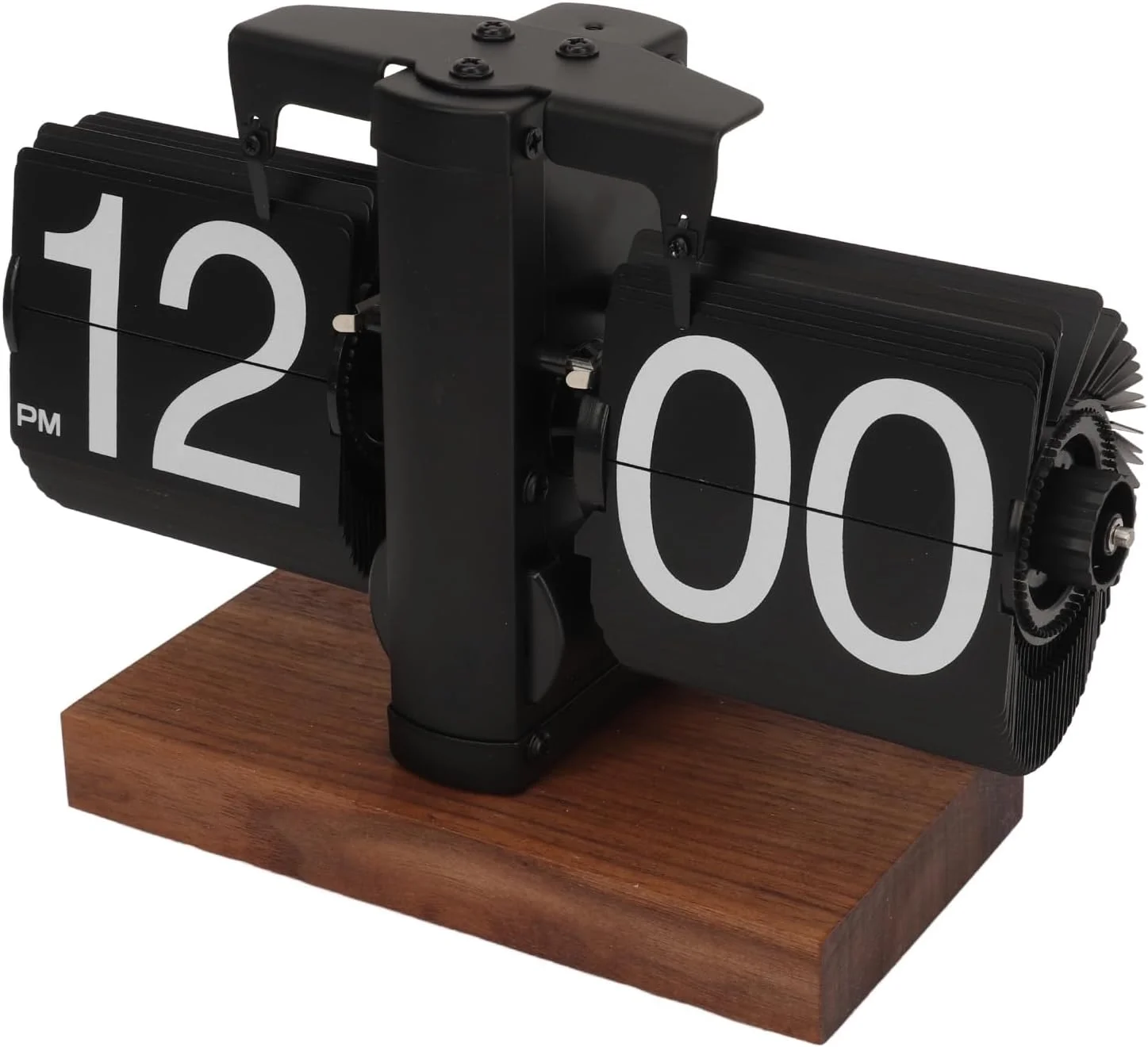 ساعت رومیزی پلّهای با طراحی قدیمی، ساعت رومیزی پلّهای خودکار، نمایشگر دیجیتال مکانیکی کلاسیک با باتری، ساعت پلّهای مدرن دیجیتال مکانیکی با طراحی قدیمی ۱۲ ساعته برای ساعت رومیزی پلّهای با طراحی قدیمی، ساعت رومیزی پلّهای خودکار، نمایشگر دیجیتال مکانیکی کلاسیک با باتری، ساعت پلّهای مدرن دیجیتال مکانیکی با طراحی قدیمی ۱۲ ساعته برای