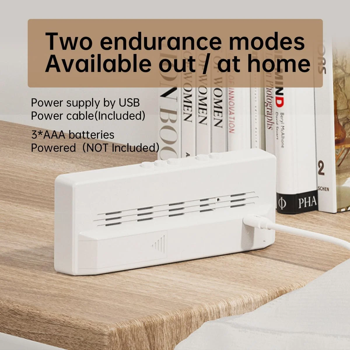 ساعت زنگ دار دیجیتال ECVV، ساعت آینه ای با صفحه نمایش LED، ساعت زنگ دار دوگانه با کنترل صدا، ساعت الکترونیکی مدرن برای اتاق خواب، اتاق نشیمن، دفتر کار با باتری/کابل USB (مشکی)