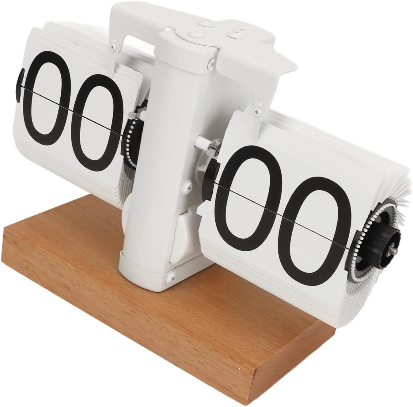 ساعت فلیپ گرنی، ساعت فلیپ پایین، ساعت دیجیتال فلیپ اتوماتیک، ساعت رومیزی فلیپ اتوماتیک با اعداد بزرگ خوانا و پایه ضد لغزش، ساعت رومیزی فلیپ برای اتاق نشیمن منزل و اداره