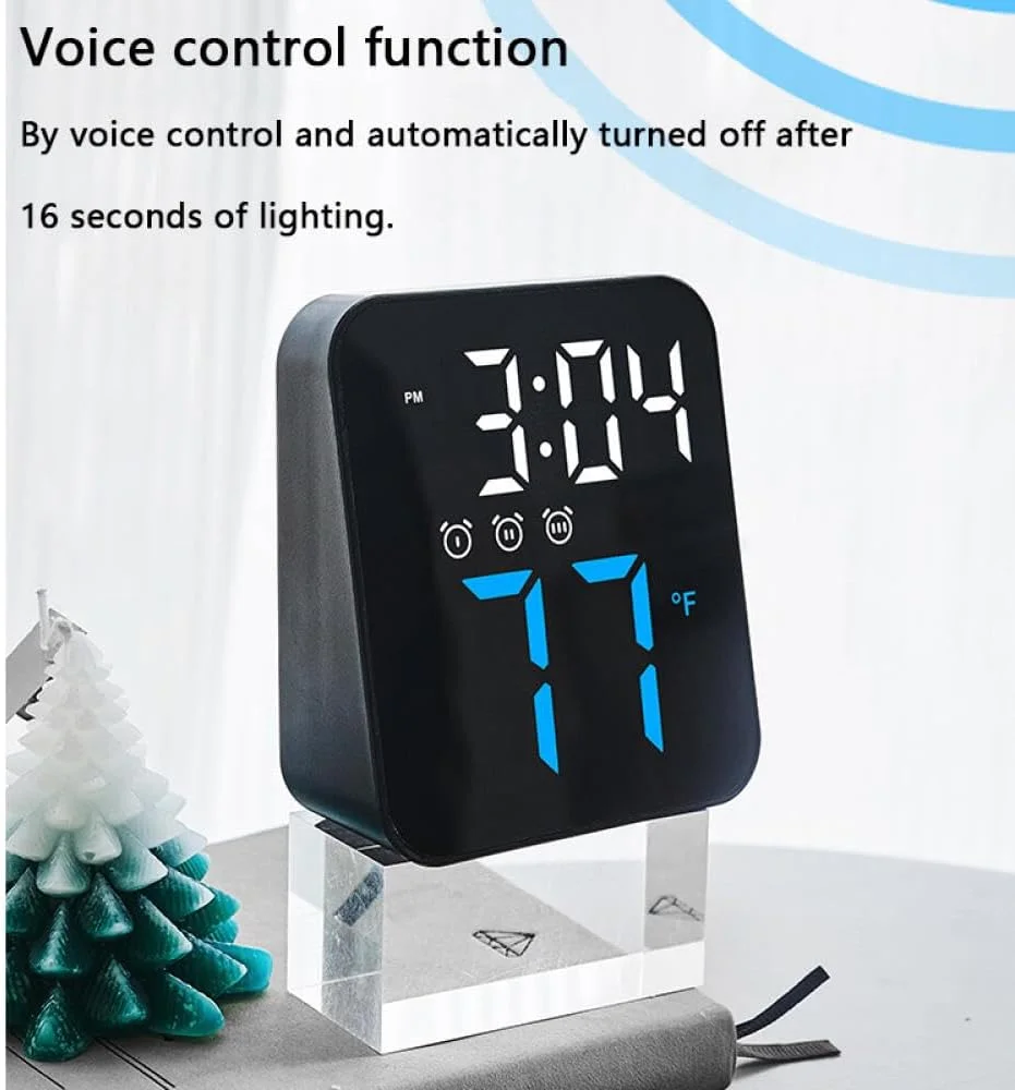 ساعت زنگ دار دیجیتال Goodern، ساعت رومیزی چند منظوره LED با صفحه نمایش بزرگتر، 12/24 ساعته، روشنایی قابل تنظیم، ساعت مسافرتی قابل حمل با قابلیت نمایش تاریخ، مناسب برای اتاق نشیمن، خانه و دفتر کار - آبی ساعت زنگ دار دیجیتال Goodern، ساعت رومیزی چند منظوره LED با صفحه نمایش بزرگتر، 12/24 ساعته، روشنایی قابل تنظیم، ساعت مسافرتی قابل حمل با قابلیت نمایش تاریخ، مناسب برای اتاق نشیمن، خانه و دفتر کار - آبی