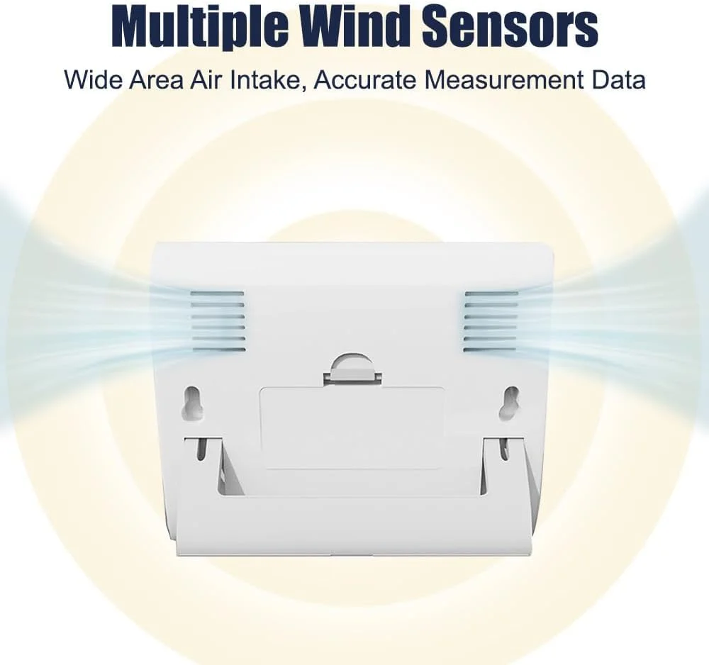 ساعت زنگ دار مسافرتی دیجیتال KASTWAVE، نمایشگر LCD با دما و رطوبت، ویژگی درخشش هوشمند، ساعت قابل حمل برای خانه، اتاق خواب، دفتر ساعت زنگ دار مسافرتی دیجیتال KASTWAVE، نمایشگر LCD با دما و رطوبت، ویژگی درخشش هوشمند، ساعت قابل حمل برای خانه، اتاق خواب، دفتر