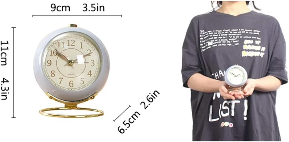 ساعت زنگ دار کنار تختی Liudan، ساعت زنگ دار کوچک مینیمالیستی به سبک نوردیک، بی صدا، مناسب دانش آموزان با چراغ خواب، دکوری برای میز، ساعت زنگ دار دیجیتال (رنگ: C) ساعت زنگ دار کنار تختی Liudan، ساعت زنگ دار کوچک مینیمالیستی به سبک نوردیک، بی صدا، مناسب دانش آموزان با چراغ خواب، دکوری برای میز، ساعت زنگ دار دیجیتال (رنگ: C)