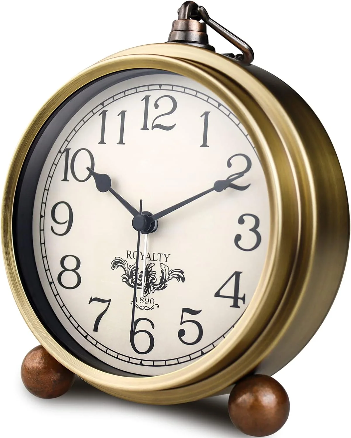 ساعت رومیزی طلایی برای اتاق خواب کودکان، مدرن، مناسب شومینه، ساعت کوچک برای میز، ساعت فلزی رومیزی با باتری برای کنار تخت، اتاق نشیمن، دفتر کار، بی صدا، 5.5 اینچ (اعداد عربی) ساعت رومیزی طلایی برای اتاق خواب کودکان، مدرن، مناسب شومینه، ساعت کوچک برای میز، ساعت فلزی رومیزی با باتری برای کنار تخت، اتاق نشیمن، دفتر کار، بی صدا، 5.5 اینچ (اعداد عربی)