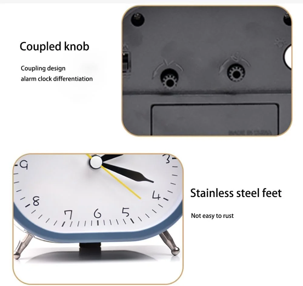 ساعت زنگ دار بلند NimbusNote، ساعت رومیزی دو زنگ بی صدا با نور پس زمینه، ساعت زنگ دار آنالوگ برای خواب سنگین، کودکان و بزرگسالان، با باتری، نارنجی ساعت زنگ دار بلند NimbusNote، ساعت رومیزی دو زنگ بی صدا با نور پس زمینه، ساعت زنگ دار آنالوگ برای خواب سنگین، کودکان و بزرگسالان، با باتری، نارنجی