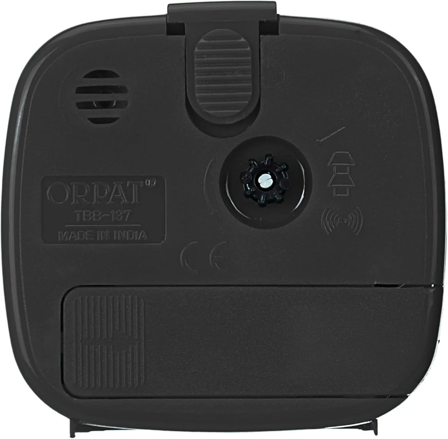 ساعت زنگ دار بوقی اورپات (مشکی، TBB-127)