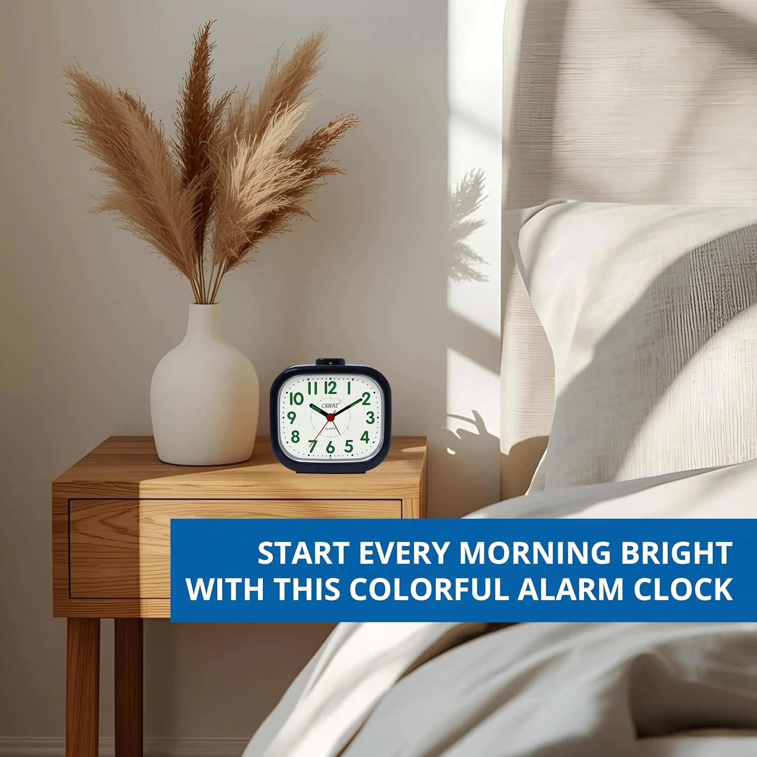 ساعت زنگ دار بوقی اورپات (مشکی، TBB-127)