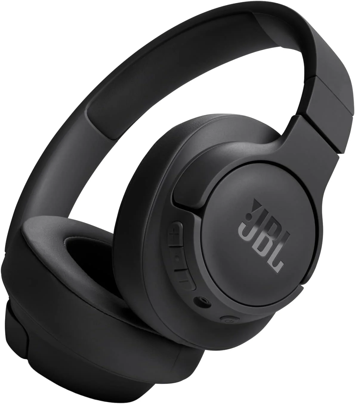 هدفون بی سیم روگوشی JBL Tune 720BT، صدای Pure Bass، بلوتوث 5.3، باتری 76 ساعته، تماس هندزفری، اتصال چند نقطه ای، تاشو، کابل صوتی جداشدنی - مشکی، JBLT720BTBLK
