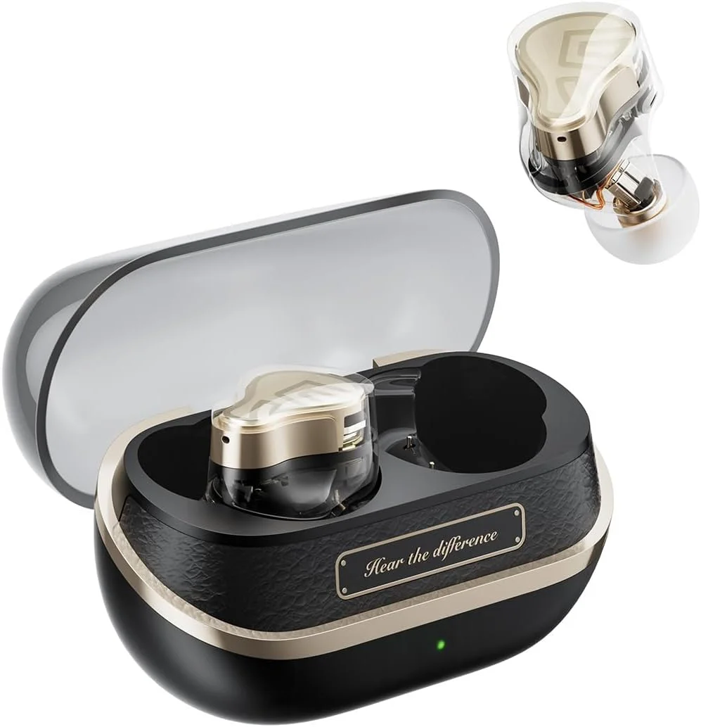 هدفون بی سیم حذف نویز SOUNDPEATS H3 HiFi [برنده VGP2025]، 3 درایور (2BA+ 12mm DD)، هدفون های داخل گوشی با LDAC و aptX Lossless، صدای Hi-Res، Snapdragon Sound، ANC هیبریدی 55dB، 37 ساعت
