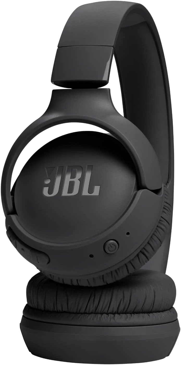 هدفون بیسیم رو گوشی JBL Tune 520BT، صدای Pure Bass، باتری 57 ساعته با شارژ سریع، تماس هندزفری + آگاهی از صدا، اتصال چند نقطه ای، سبک و تاشو - مشکی، JBLT520BTBLKEU هدفون بیسیم رو گوشی JBL Tune 520BT، صدای Pure Bass، باتری 57 ساعته با شارژ سریع، تماس هندزفری + آگاهی از صدا، اتصال چند نقطه ای، سبک و تاشو - مشکی، JBLT520BTBLKEU