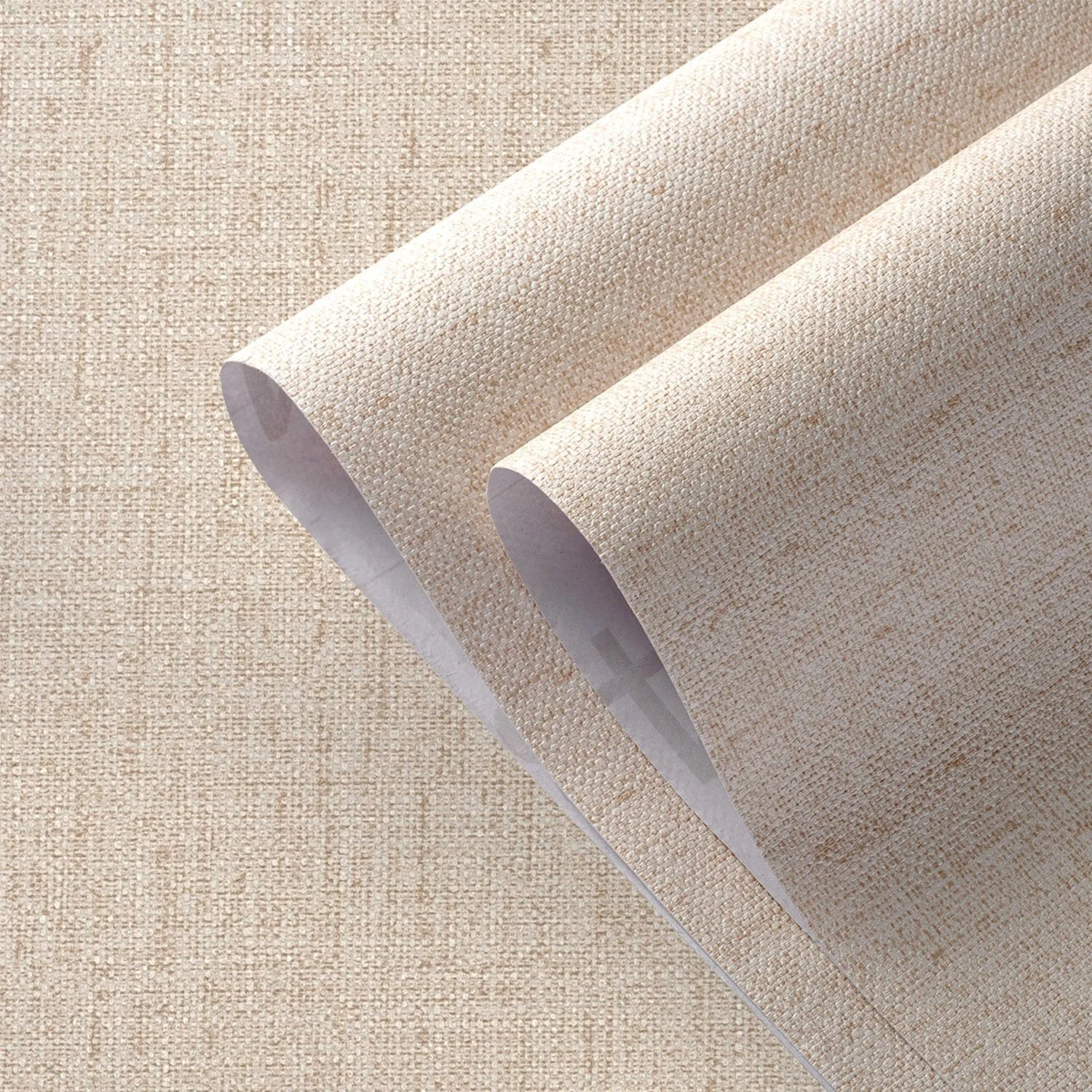 کاغذ دیواری وینیل با بافت پارچه ای، خود چسب، ضد آب برای کابینت و کشو، 40 در 200 سانتی متر