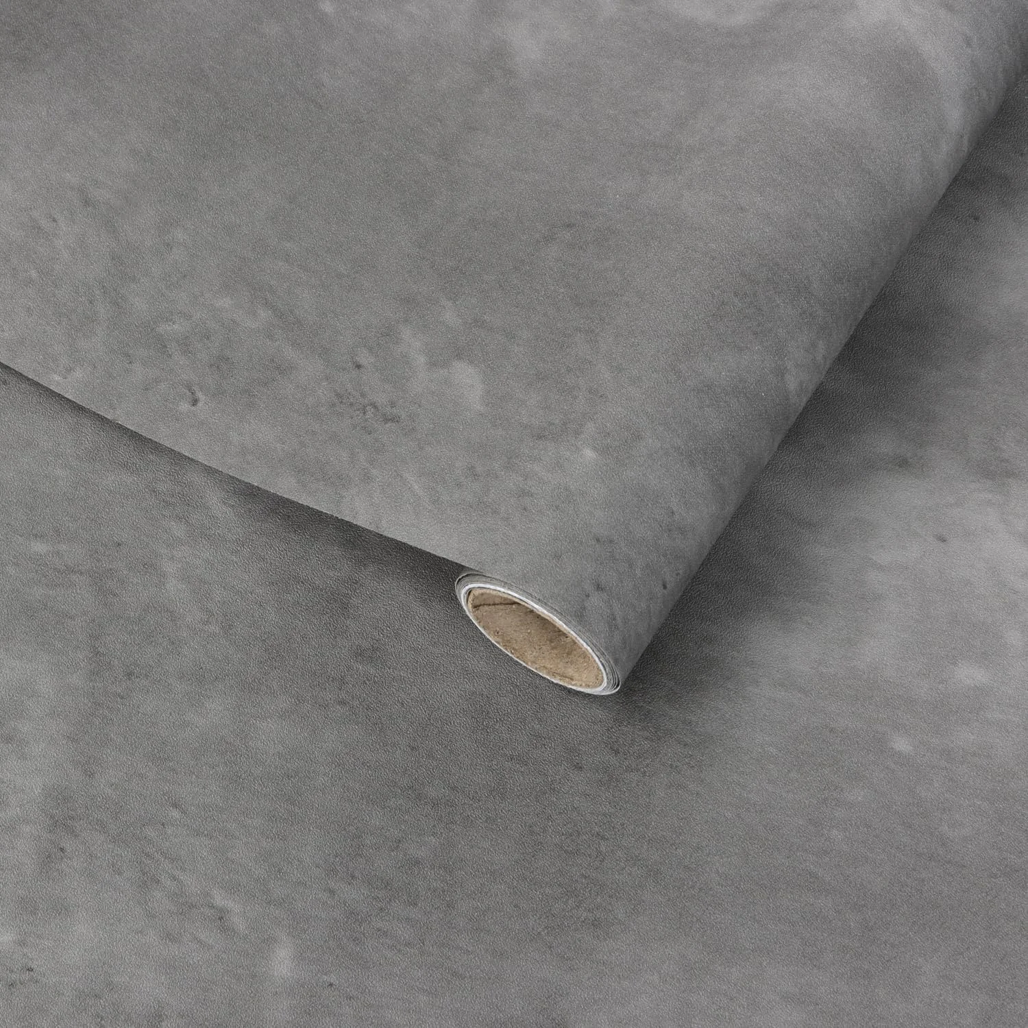 آرتهوم دکور دیوار کاغذ دیواری بتنی خاکستری تیره 40x310 سانتی متر، کاغذ خود چسب، ضد آب، فیلم وینیل تزئینی بتنی برای استودیوها، دفاتر، مغازه ها، بارها، باشگاه ها، رستوران ها