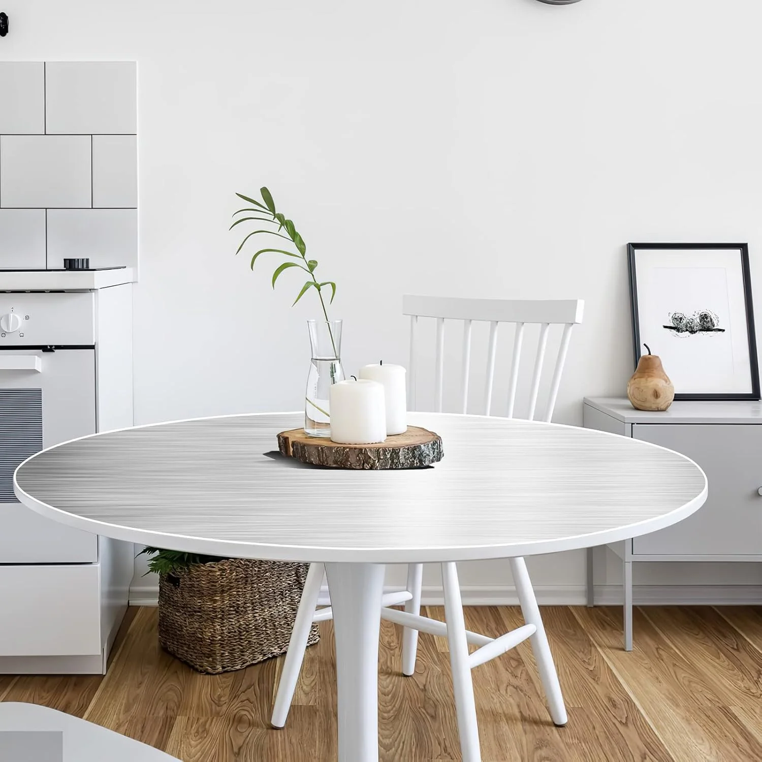 کاغذ دیواری نقره ای برس خورده Arthome، 40x310 سانتی متر، کاغذ دیواری خود چسب ضد آب PVC وینیل، ضد روغن، کاغذ وینیل برای پوشش سطح مبلمان، پیشخوان، آشپزخانه، روکش قفسه...