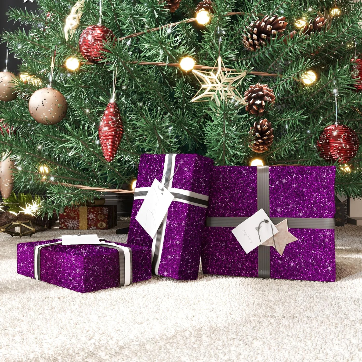 حاشیه کاغذ دیواری اکلیلی بنفش CRE8TIVE، برچسب اکلیلی چسبی، کاغذ تماسی براق خود چسب، تزیینات حاشیه ای درخشان برای صنایع دستی DIY، کلاس درس، مدرسه، خانه، دفتر، 20x200 سانتی متر حاشیه کاغذ دیواری اکلیلی بنفش CRE8TIVE، برچسب اکلیلی چسبی، کاغذ تماسی براق خود چسب، تزیینات حاشیه ای درخشان برای صنایع دستی DIY، کلاس درس، مدرسه، خانه، دفتر، 20x200 سانتی متر