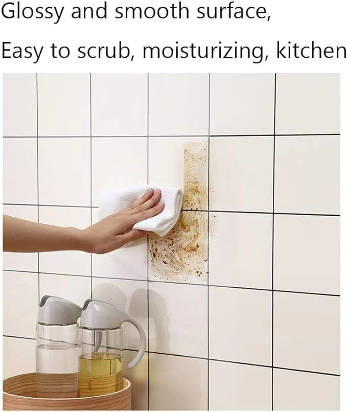 برچسب دیواری ضد روغن جوئبو، برچسب های کاغذ دیواری شفاف ضد آب و مقاوم در برابر حرارت بالا برای آشپزخانه، اتاق غذاخوری، پیشخوان چوبی (60x300 سانتی متر)