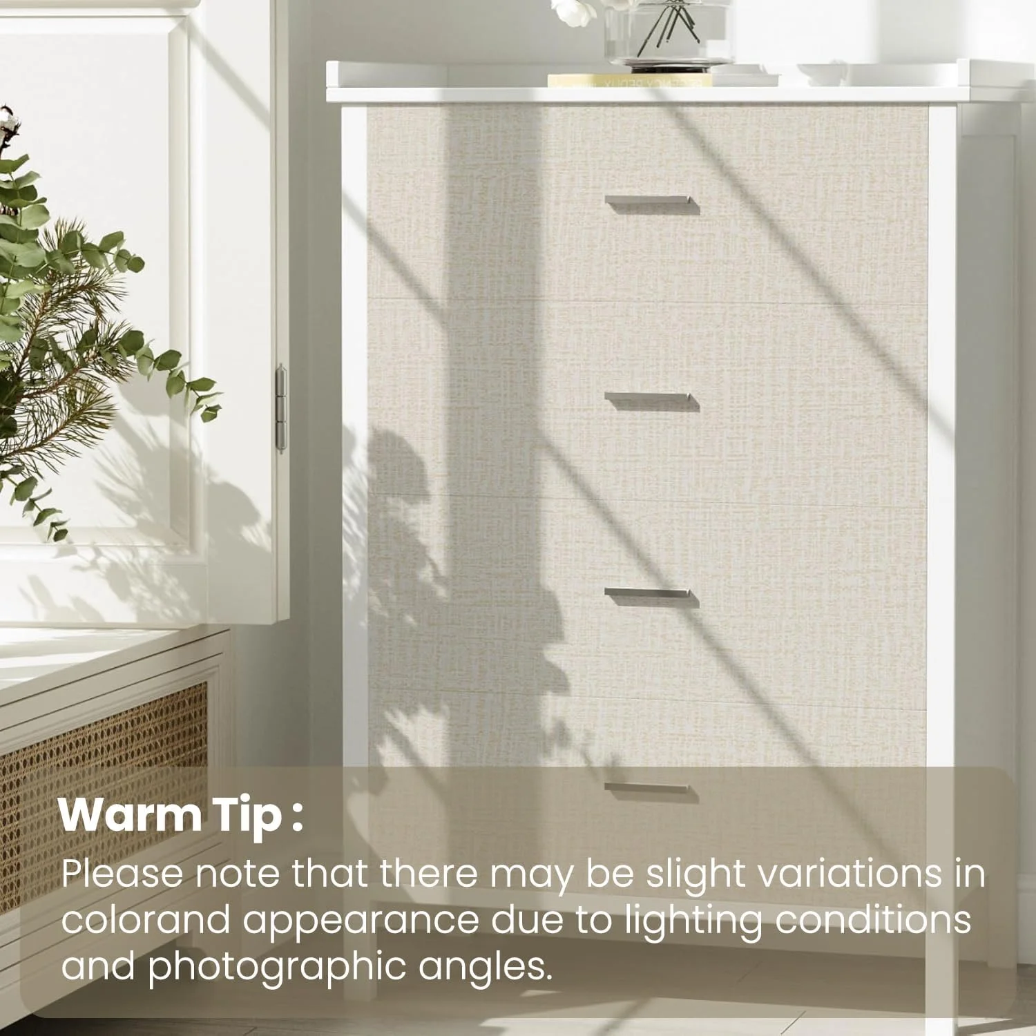 کاغذ دیواری کرم کتانی TANONE، پی وی سی خود چسب، طرح پارچه ای، روکش وینیل، برچسب دیواری، رنگ ثابت، مناسب دکوراسیون مبلمان اتاق خواب (40 در 300 سانتی متر)