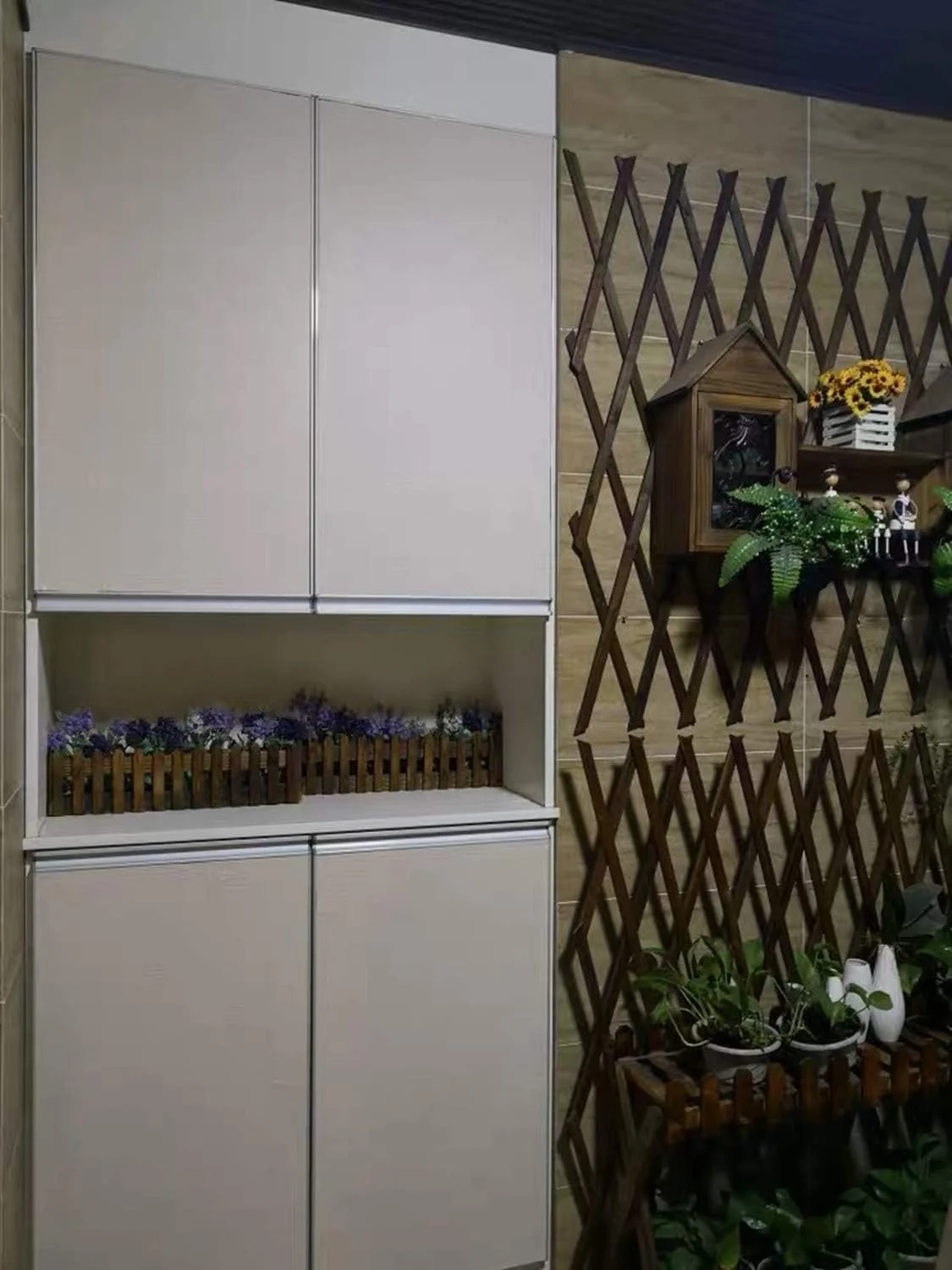 کاغذ دیواری کرم بافت دار پارچه ای 3 متری، طرح چمن، خود چسب، کاغذ دیواری کتان قابل جابجایی، مناسب برای کابینت و روکش سطوح