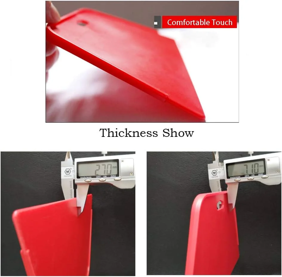 ابزار صاف کننده کاغذ دیواری تیپ تاپ کربن با غلطک درزگیر برای کاغذ چسبی وینیل، 8 عدد در بسته