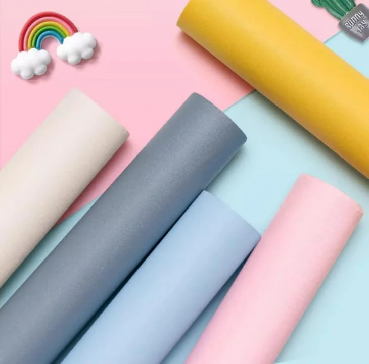 کاغذ دیواری سبز روشن، برچسبی، مناسب مبلمان، رول پلاستیکی چسبی ساده، 60 سانتی متر در 500 سانتی متر، کاغذ دیواری سبز برای اتاق نشیمن، اتاق خواب، آشپزخانه، میز کار، روکش وینیل (آبی)