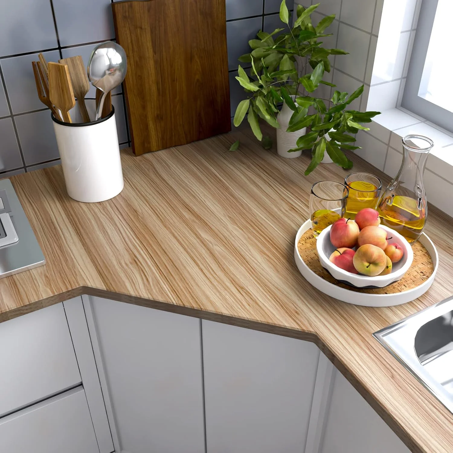 کاغذ دیواری طرح چوب، کاغذ دیواری چسبی طرح چوب روشن برای کابینت، کاغذ دیواری خود چسب طرح چوب، کاغذ دیواری ضد آب وینیل، 40cm × 300cm کاغذ دیواری طرح چوب، کاغذ دیواری چسبی طرح چوب روشن برای کابینت، کاغذ دیواری خود چسب طرح چوب، کاغذ دیواری ضد آب وینیل، 40cm × 300cm