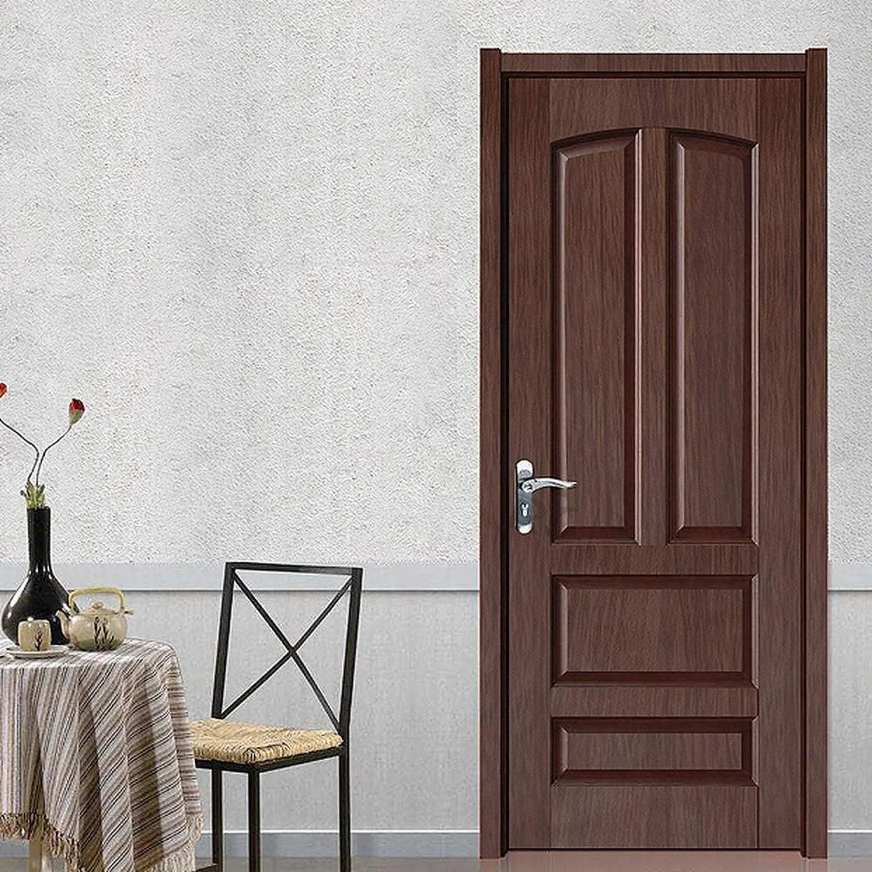 برچسب دیواری پی وی سی طرح چوب ولپین برای آشپزخانه، قهوه ای ماهاگونی، 45 × 300 سانتی متر، Z96_5m - تصویر 2 برچسب دیواری پی وی سی طرح چوب ولپین برای آشپزخانه، قهوه ای ماهاگونی، 45 × 300 سانتی متر، Z96_5m - تصویر 2